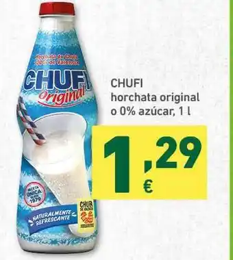 HiperDino Chufi Horchata Original O 0% Azúcar 1L oferta