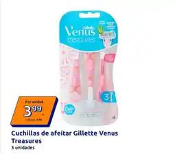 Action Cuchillas de afeitar Gillette Venus Treasures oferta