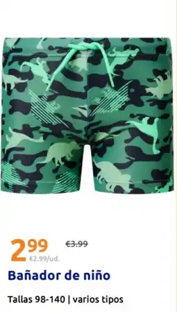 Action Bañador de niño oferta