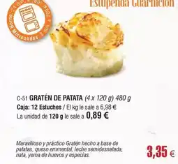 Abordo Emmental - graten de patata oferta