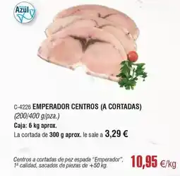 Abordo Emperador centros oferta