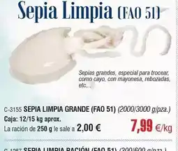 Abordo 51 - sepia limpia grande oferta