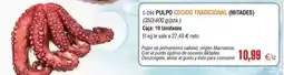 Abordo Origen - casa pulpo cocido tradicional oferta