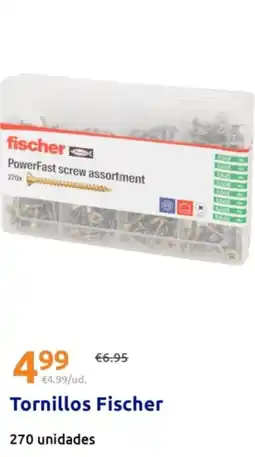 Action FISHER Tornillos oferta
