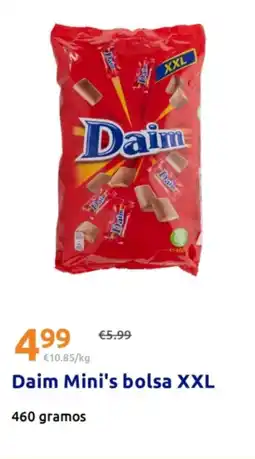 Action DAIM Mini's bolsa XXL oferta