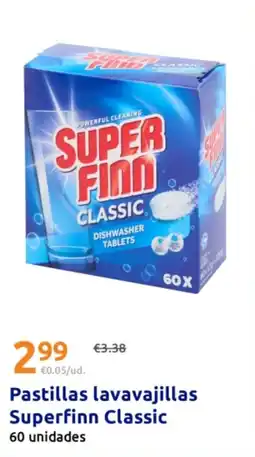 Action SUPERFINN Pastillas lavavajillas Classic oferta