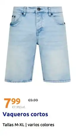 Action Vaqueros cortos oferta