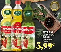 Gadis CARBONELL Aceite oliva extra suave. 0.4º 0 1º oferta