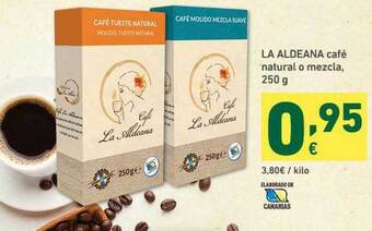 HiperDino La Aldeana Café Natural O Mezcla, 250g oferta
