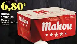 Gadis MAHOU Cerveza 5 estrellas oferta
