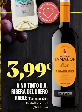 Gadis TAMARON Vino tinto d.o. ribera del duero roble oferta