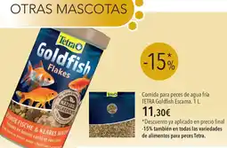 El Corte Inglés Tetra Comida para peces de agua fría Goldfish Escama oferta