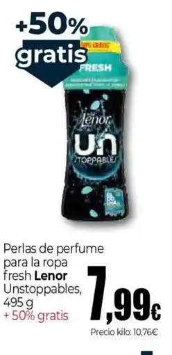 Unide Market LENOR Perlas de perfume para la ropa fresh Unstoppables oferta
