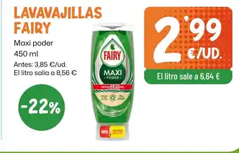 AhorraMas FAIRY Lavavajillas oferta