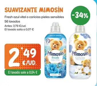 AhorraMas MIMOSÍN Suavizante oferta
