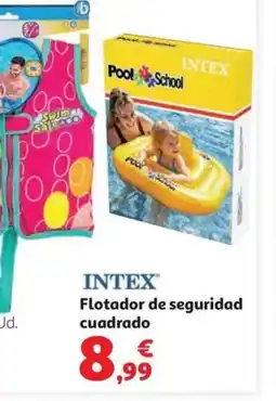 Alcampo INTEX Flotador de seguridad cuadrado oferta