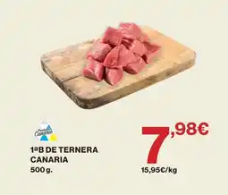 Hipercor 1ab de ternera canaria oferta