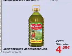 Hipercor CARBONELL Aceite de oliva virgen oferta