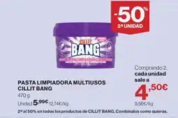 Hipercor CILLIT BANG Pasta limpiadora multiusos oferta