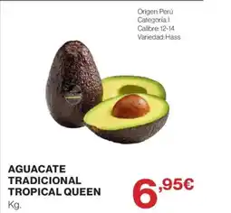 Hipercor Aguacate tradicional tropical queen oferta