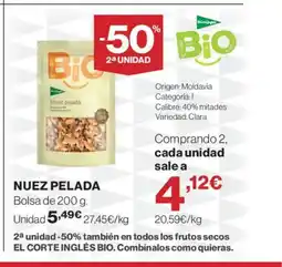 Hipercor Nuez pelada oferta
