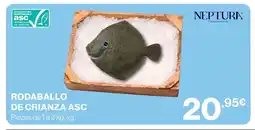 Hipercor Rodaballo de crianza asc oferta