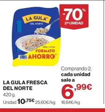 Hipercor La gula fresca del norte oferta