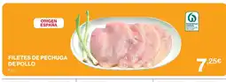 Hipercor Filetes de pechuga de pollo oferta