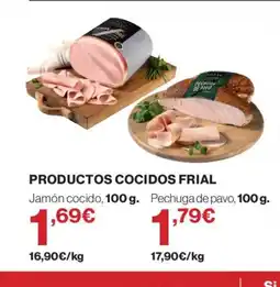 Hipercor FRIAL Productos cocidos oferta