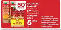 Hipercor ALVALLE Gazpacho oferta