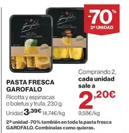 Hipercor GAROFALO Pasta fresca oferta