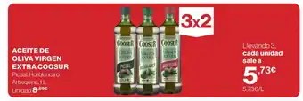 Hipercor COOSUR Aceite de oliva virgen extra oferta