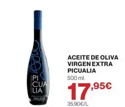 Hipercor PICUALIA Aceite de oliva virgen extra oferta