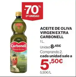 Hipercor CARBONELL Aceite de oliva virgen extra oferta