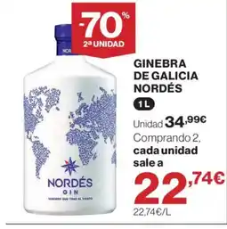 Hipercor NORDÉS Ginebra de galicia oferta