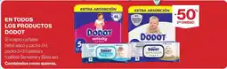 Hipercor DODOT En todos los productos oferta