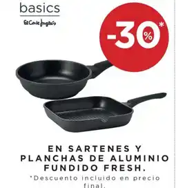 Hipercor En sartenes y planchas de aluminio fundido fresh oferta