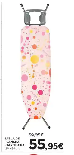 Hipercor VILEDA Tabla de plancha star oferta