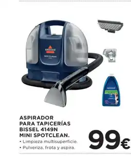 Hipercor Aspirador para tapicerías bissel 4149n mini spotclean oferta