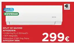Hipercor Split 1x1 saivod afh0926w oferta