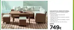 Hipercor Conjunto de jardín estambul oferta