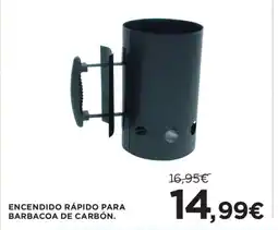 Hipercor Encendido rápido para barbacoa de carbón oferta