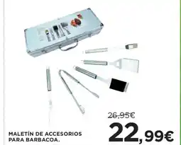 Hipercor Maletín de accesorios para barbacoa oferta