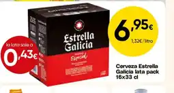 Cash FROIZ Cerveza Estrella Galicia lata oferta