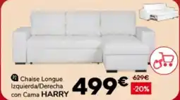 Conforama HARRY Chaise Longue Izquierda/Derecha con Cama oferta