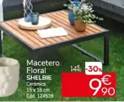 Conforama SHELBIE Macetero Floral Cerámica oferta