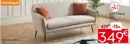 Conforama MADY Sofá 2 Plazas Fijo oferta