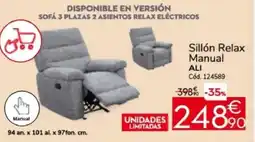 Conforama ALI Sillón Relax Manual oferta