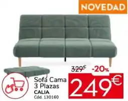 Conforama CALIA Sofá Cama 3 Plazas oferta