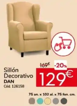 Conforama DAN Sillón Decorativo oferta